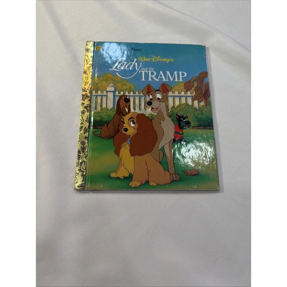 Vintage A Little Golden Book: Disney's Lady And The Tramp 1991‎ 105-72 #1307